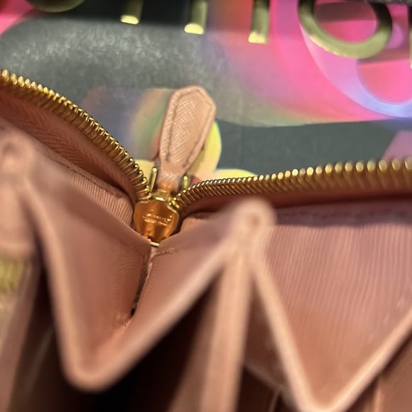 Authentic Prada long zip around bow wallet - Picture 6 of 15